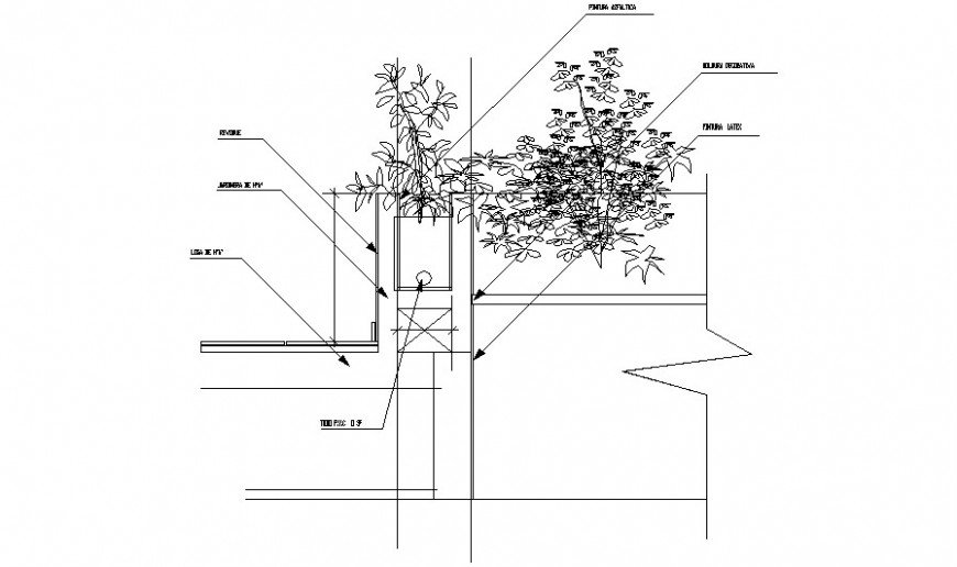 Landscaping units drawings 2d view dwg file