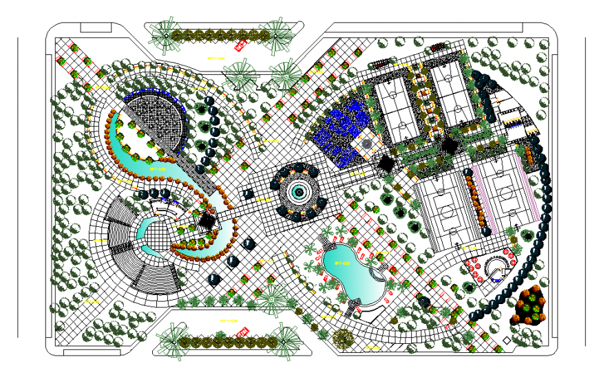 Largest Hotel Lay-out Plan Design Project