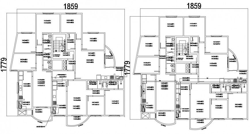Layout gas autocad drawing of 2d shown with applicable elevation