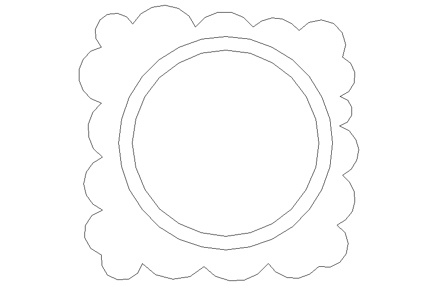 Layout of Plant planning detail dwg file