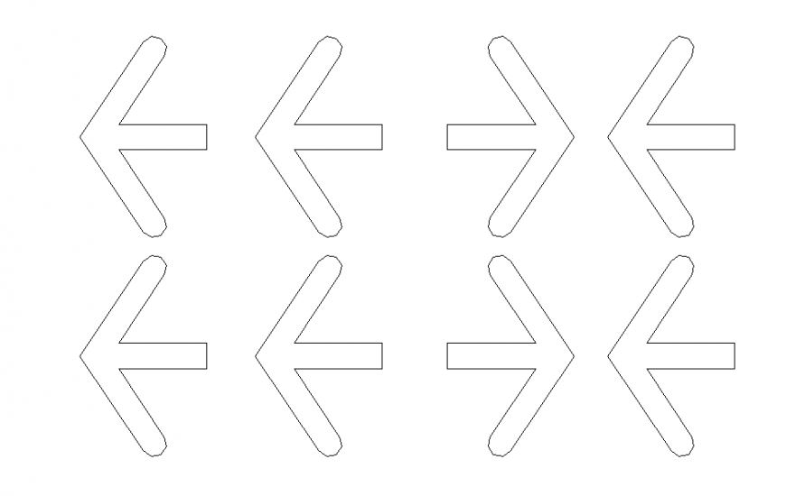 Left & Right Side Arrow Block