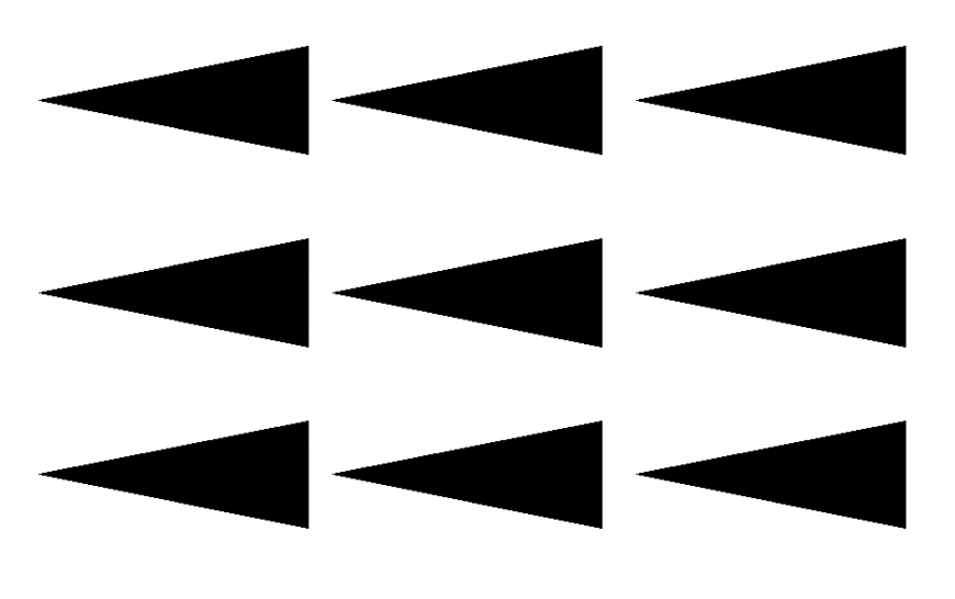Left Side Arrow Block Detail