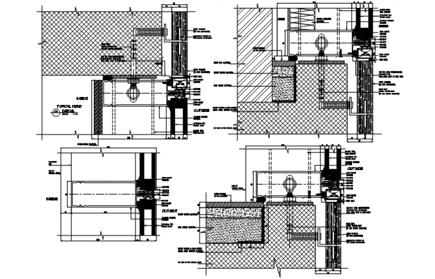 Light Fixation Section and Automation Installation DWG File