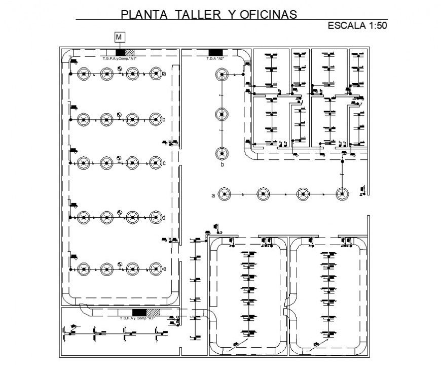 Light electrical board detail 2d view layout plan in autocad format