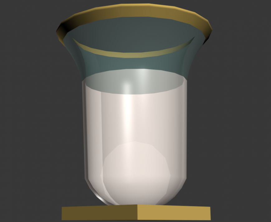 Light lamp bulb detail elevation 3d model 3d max file