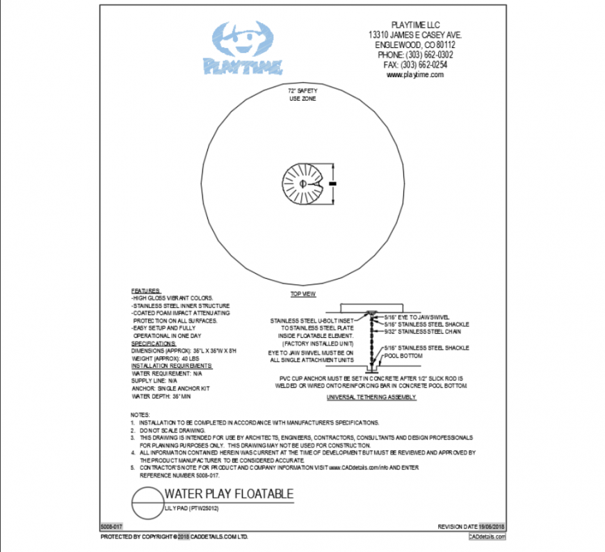 Lily pad tree plant top view of water equipment cad drawing dwg file