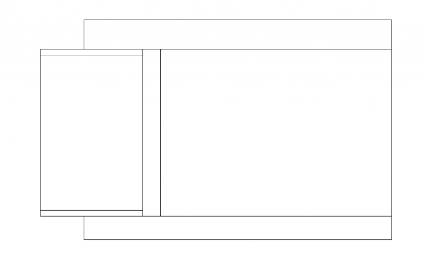Line plan elevator detail dwg file