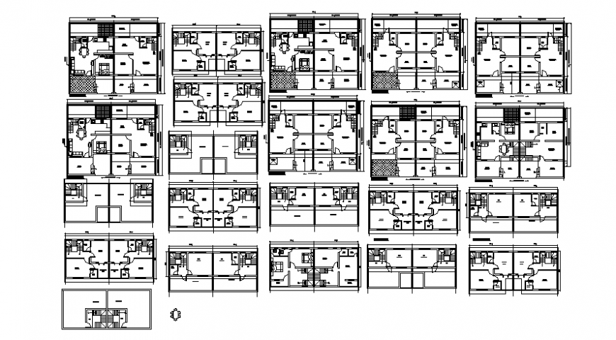 Living apartment drawings 2d view layout floor plan autocad file