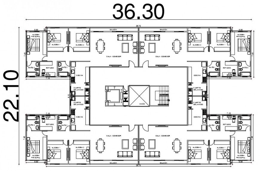 Living apartment drawings detail 2d view CAD plan dwg autocad file