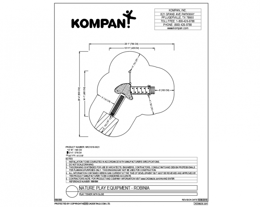 Local garden climbing play equipment details dwg file