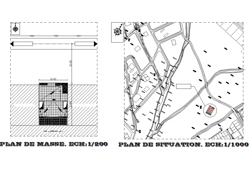 Location plan mansion plan autocad file