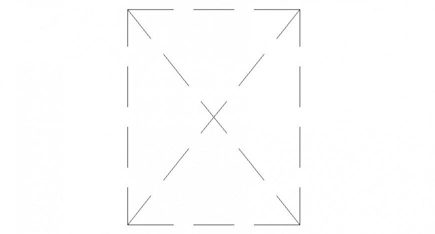 Logo and symbol of air vent block in AutoCAD