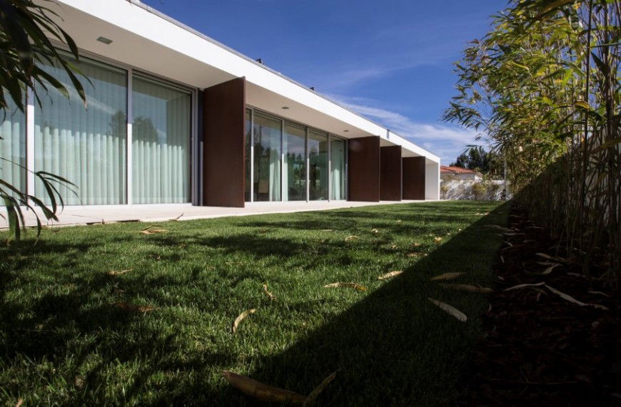 Luxuries house back view 3d model cad drawing details jpg file