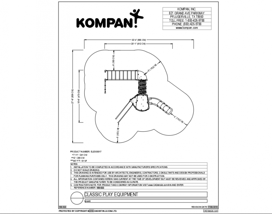 Maar stair plastic slide play equipment of garden dwg file