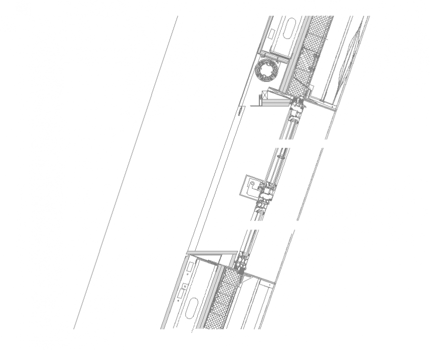 Machinery CAD blocks 2d view layout autocad file
