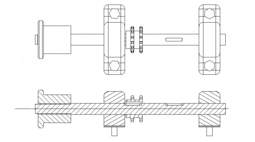 Machinery mechanical blocks 2d drawings autocad file