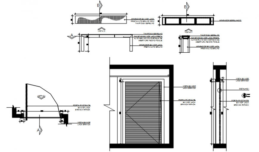 Main house door elevation and installation drawing details dwg file