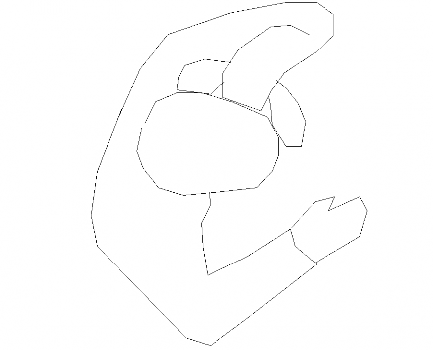 Man with detailing dwg file.