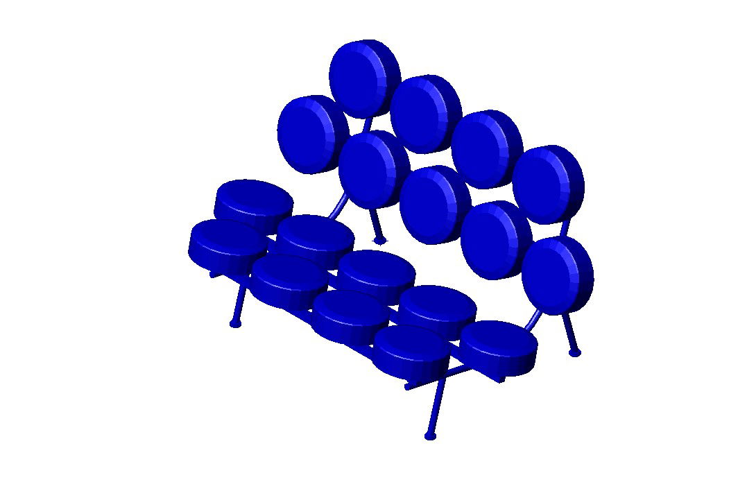 Marshmallow Sofa 3D Model for Interior and Furniture Design