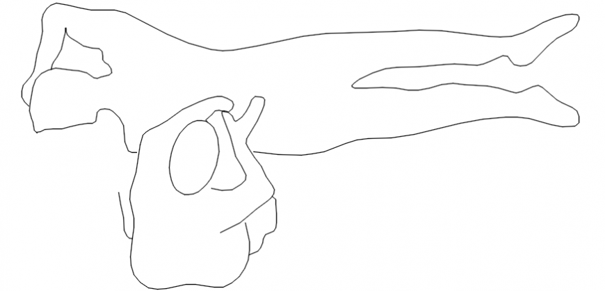 Massage room people elevation blocks cad drawing details dwg file