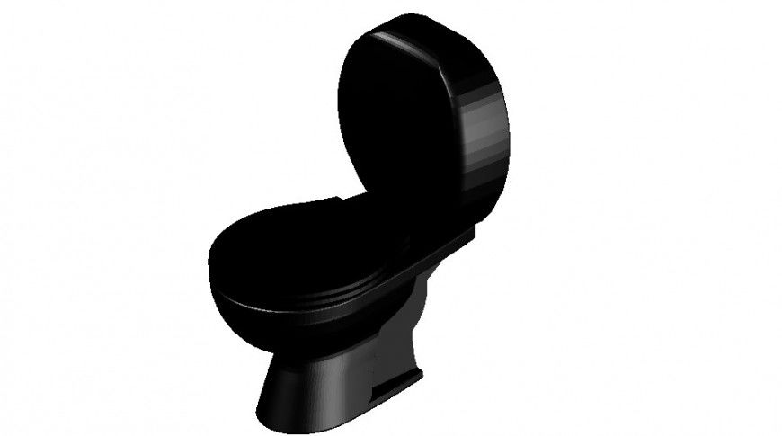Material finish wc detail in dwg format