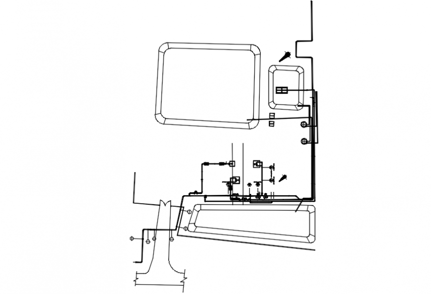 Mechanical blocks drawings 2d view electrical units dwg autocad file