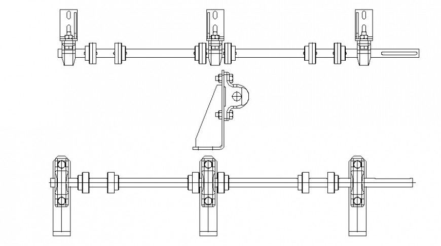 Mechanical blocks drawings details autocad file