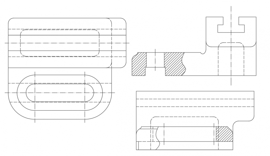 Mechanical Parts Plan & Elevation