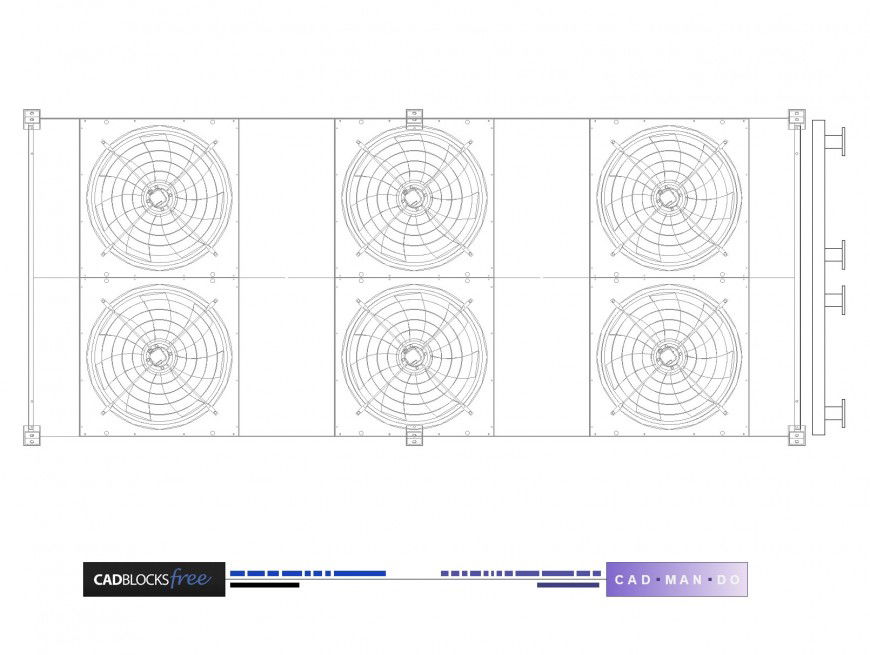 Mechanical radiator plan detail