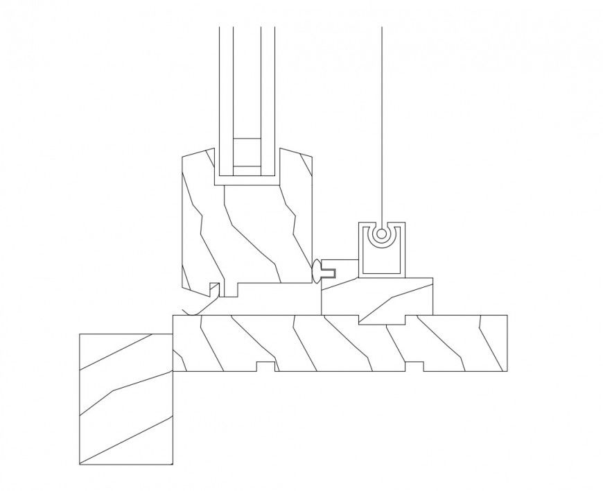 Mechanical units detail 2d view CAD machinery block dwg file