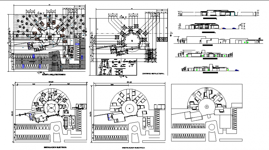 Medical clinic drawing in dwg file.