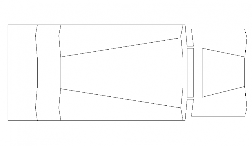 Medical hospital patient bed top view elevation cad block details dwg file