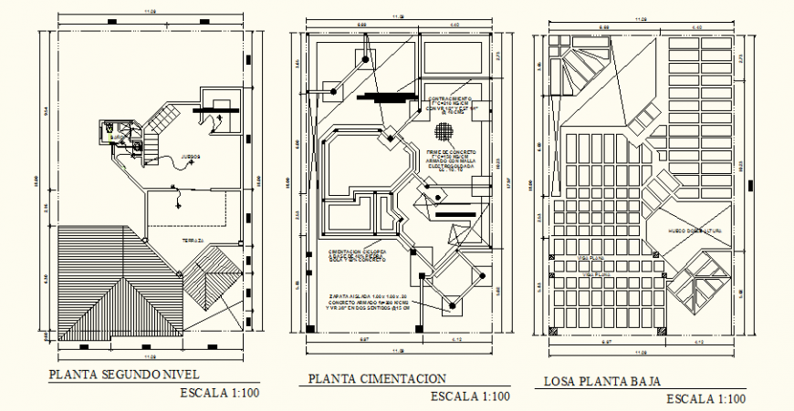 Medieval style bungalow layout plan in dwg AutoCAD file.