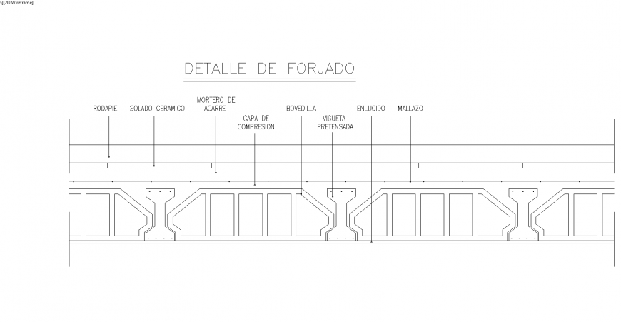 Metal bridge structure detail drawing in dwg AutoCAD file.