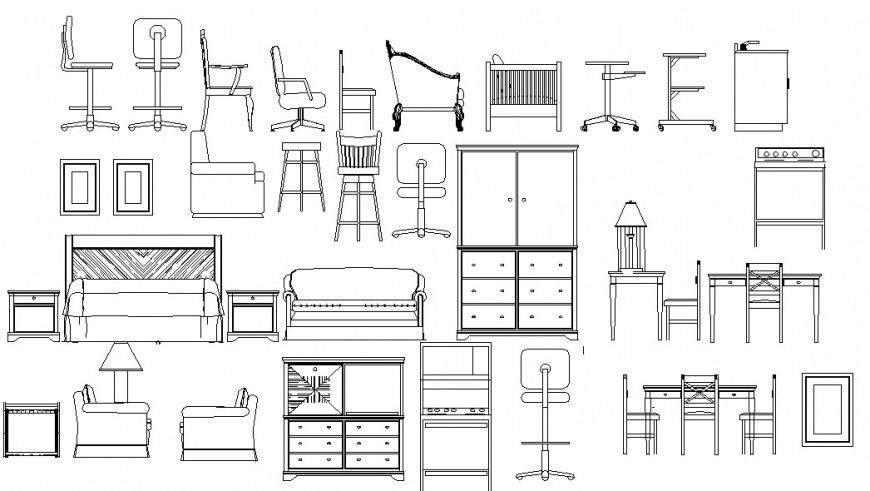 miscellaneous cad blocks dwg file
