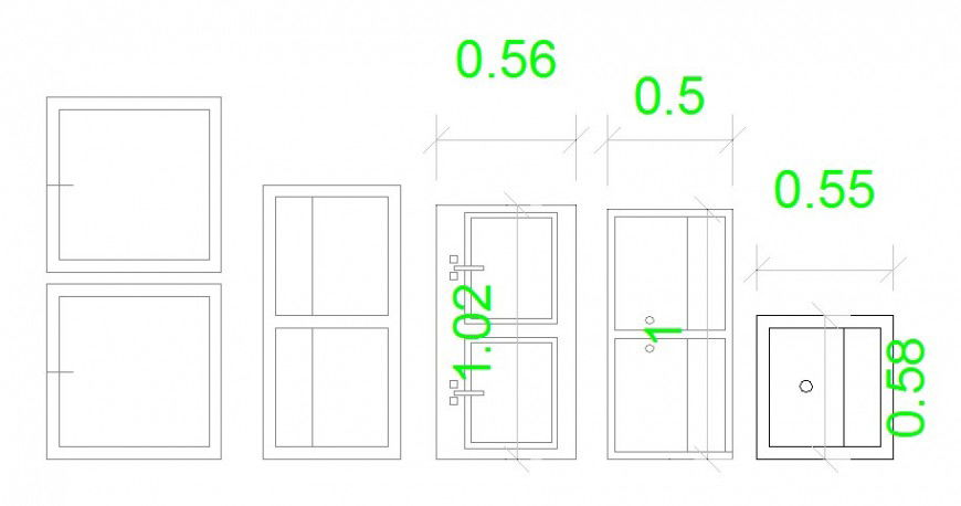 Miscellaneous kitchen sink blocks cad drawing details dwg file