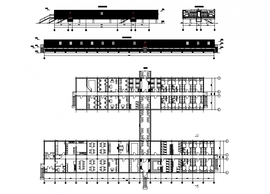 Modular housing detail autocad file