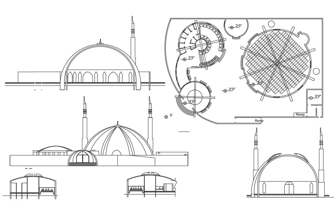 mosque proposed design