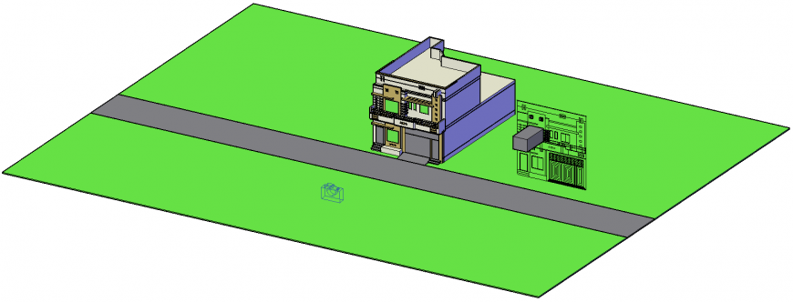 Mosque plan with detail dwg file.