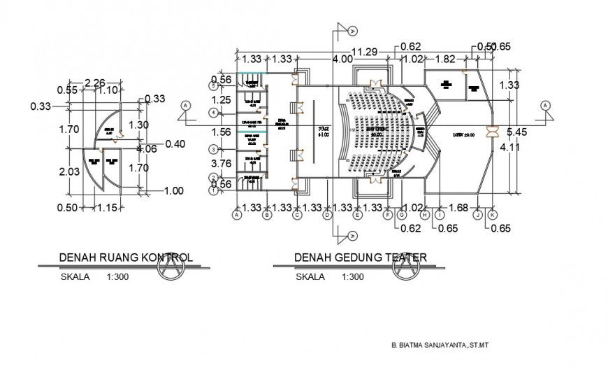 Multi-plex theater plan detail 2d view CAD block layout file in autocad format