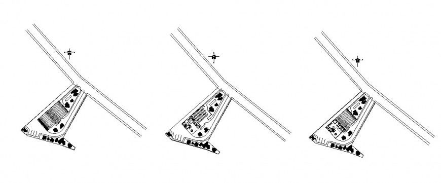 Multi-story luxuries restaurant floor plan distribution cad drawing details dwg file