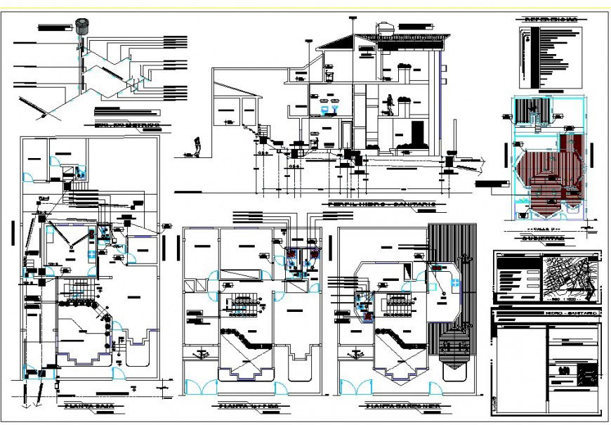 Multi family sectional detail project
