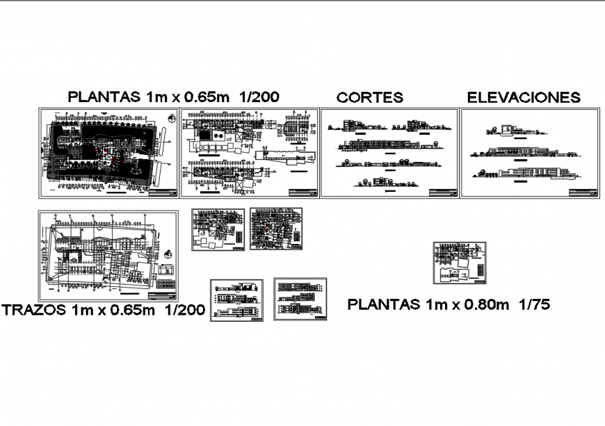 Multi story multi specialty hospital detailed architecture project dwg file