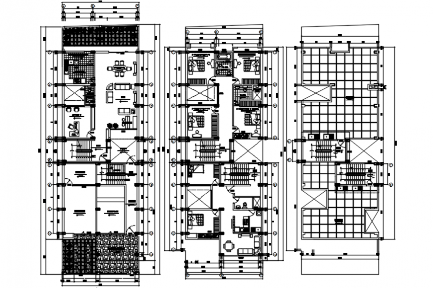 Multifamily Housing autocad file