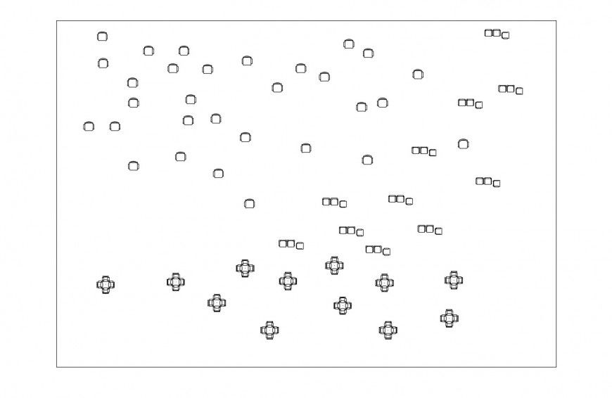 Multiple hotel furniture blocks 2d elevation cad drawing details dwg file
