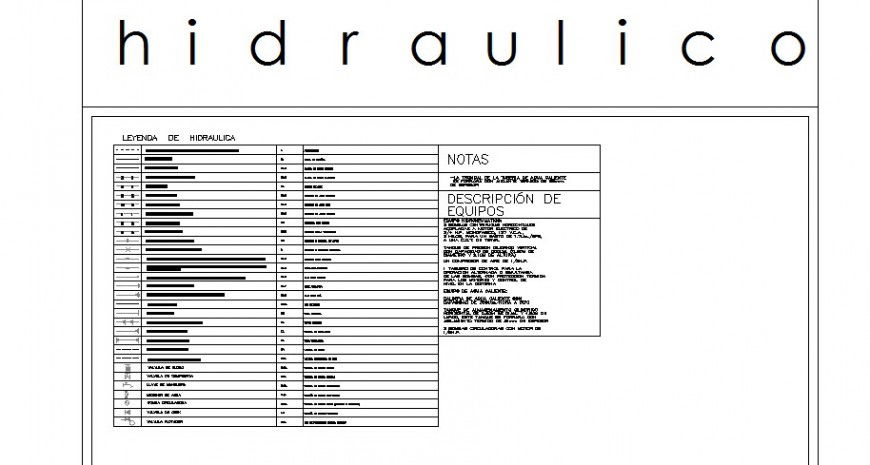 Multiple hydraulic water symbol blocks cad drawing details dwg file