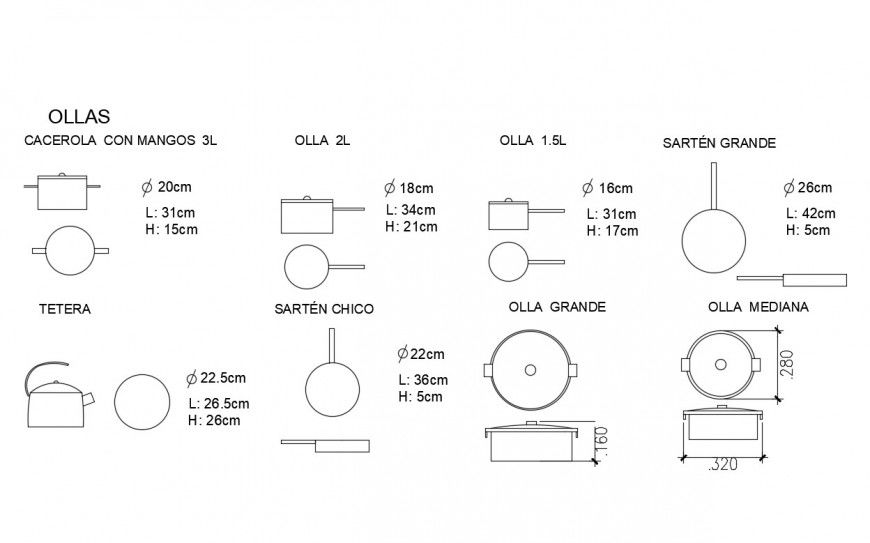 Multiple kitchen crockery block elevations cad drawing details dwg file