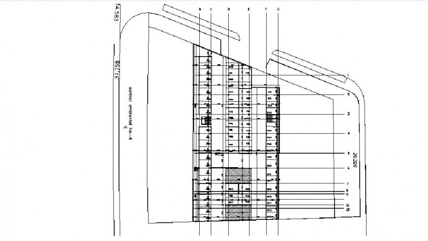 Multiple one family houses site plan and location map drawing details dwg file