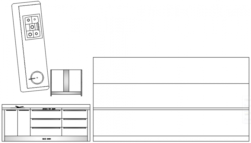 Multiple restaurant kitchen furniture blocks cad drawing details dwg file