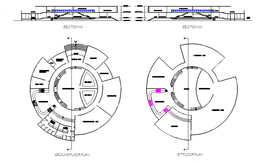 Museum Ground Floor & First Floor Lay-out & Detail